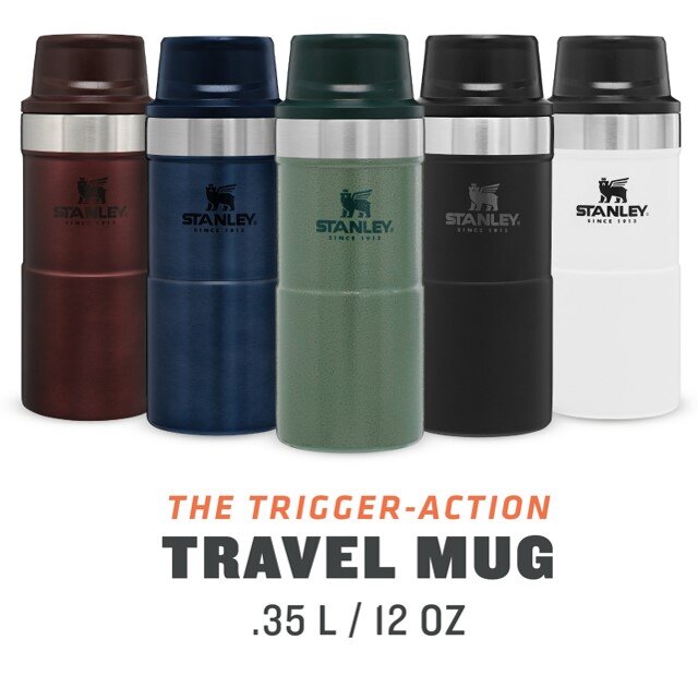 Stanley_Classic Trigger-Action Travel Mug 20 oz on Vimeo